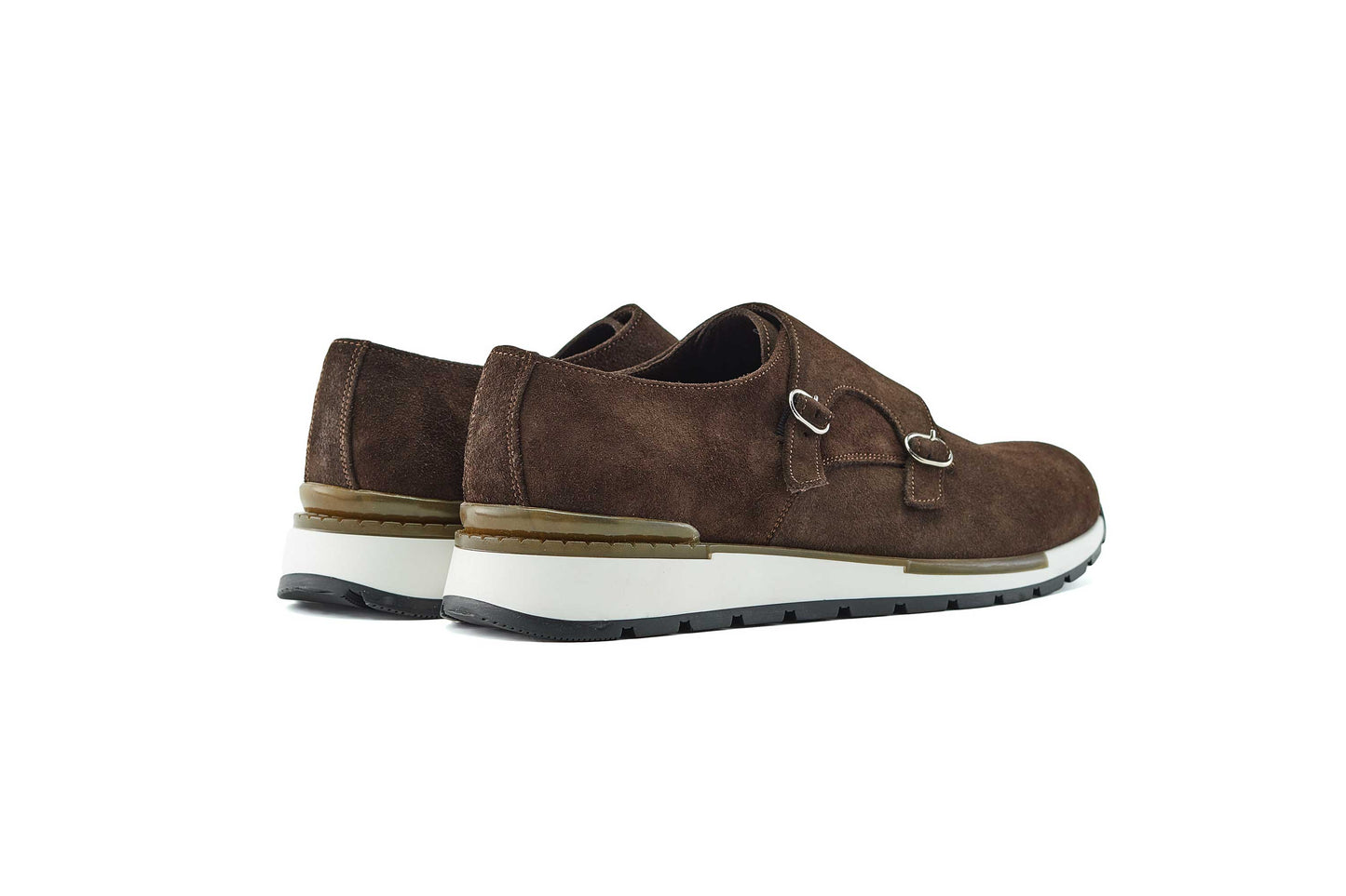 Chaussure Homme - Sneakers Dark Brown Camoscio