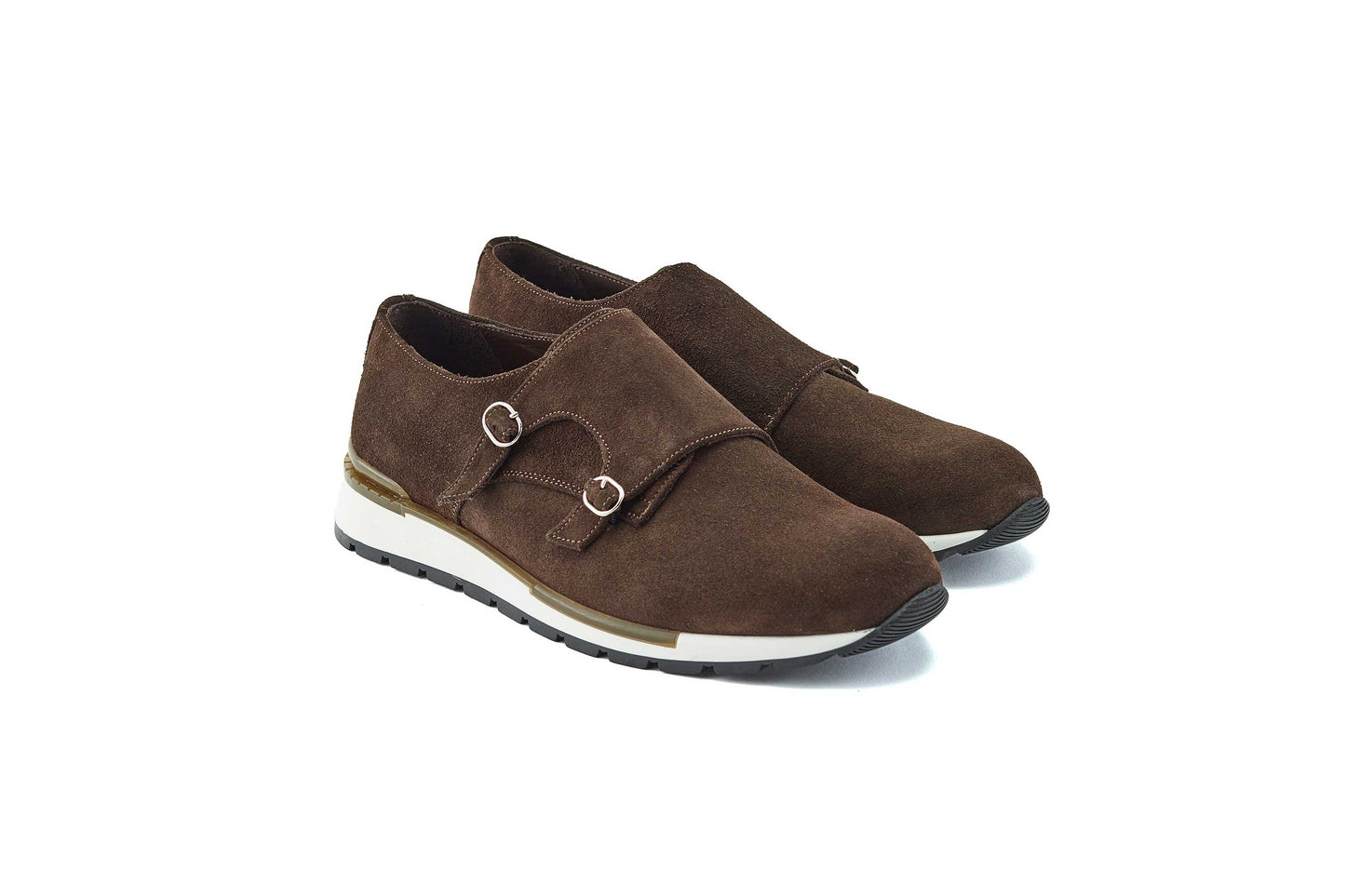 Chaussure Homme - Sneakers Dark Brown Camoscio