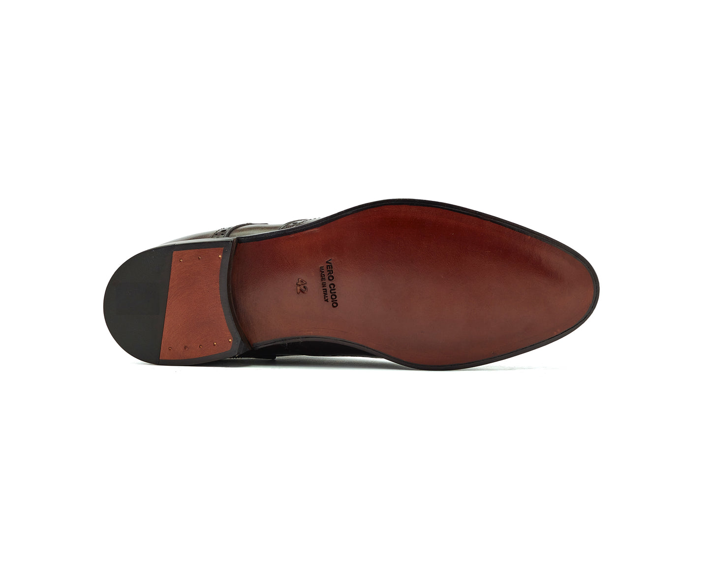 Chaussure Homme - Double Monk Wingtip Marron