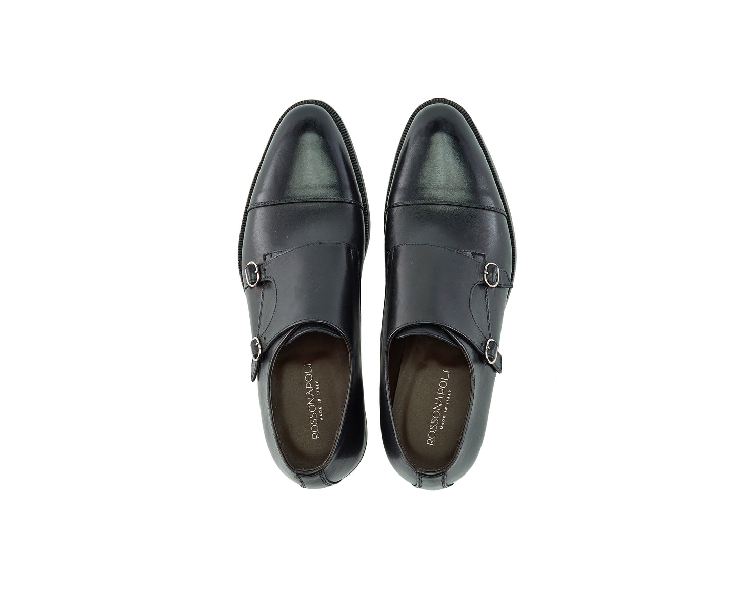 Chaussure Homme - Double Monk Cap Toe Black