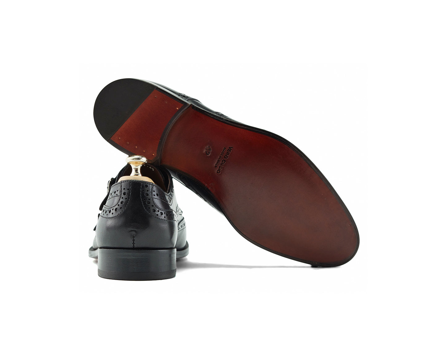 Chaussure Homme - Double Monk Wingtip Black