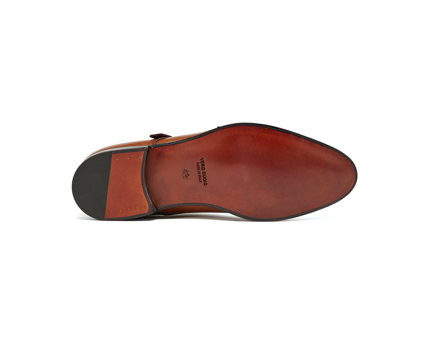 Chaussure Homme - Double Monk Cap Toe Cuio