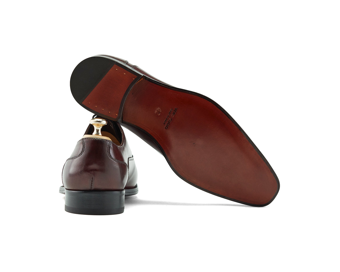 Chaussure Homme - Oxford cap Toe Crust Bordo
