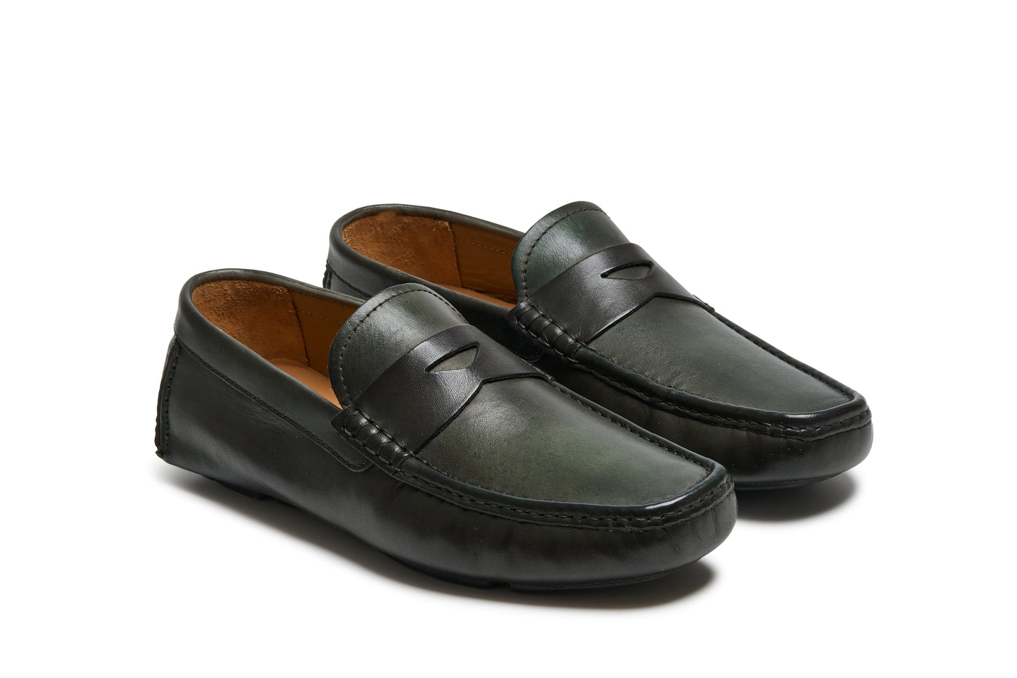 Chaussures Homme - Trappeur Penny Cuir Verde