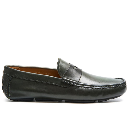 Chaussures Homme - Trappeur Penny Cuir Verde