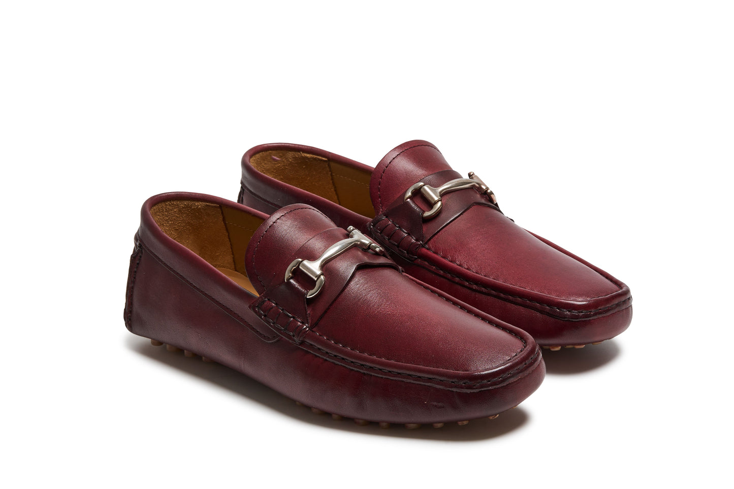 Chaussure Homme - Trappeur Horsbit Cuir Bordeaux