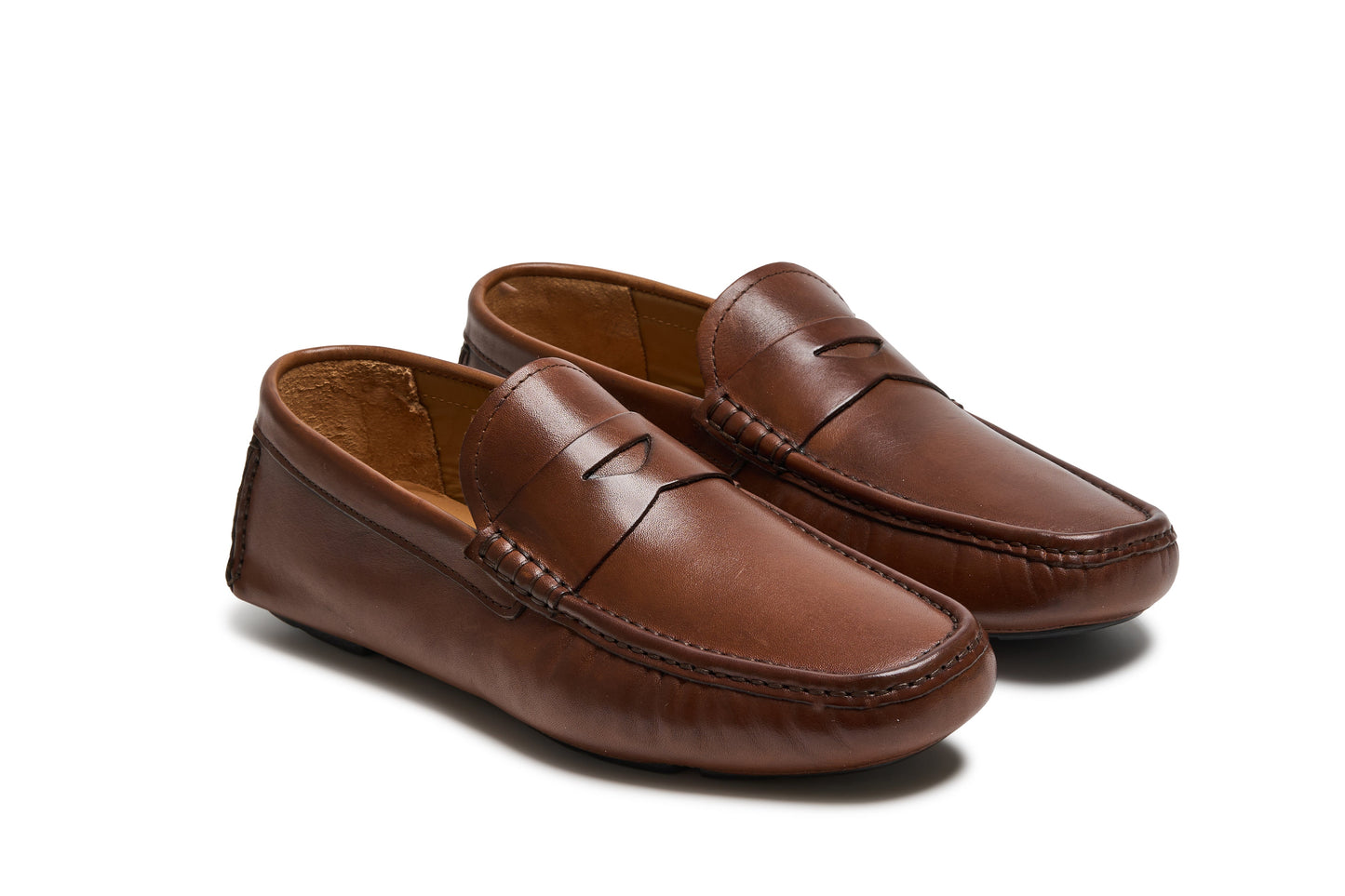 Chaussure Homme - Trappeur Penny Cuir Brandy